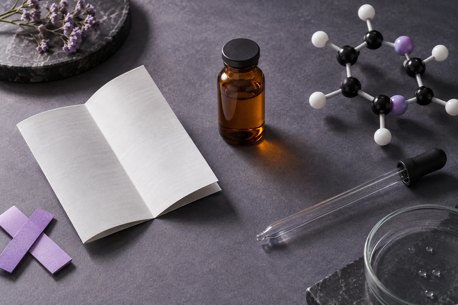 Penguin ePulse use case: Scientific still life for pharma education campaign planning — conceptual illustration