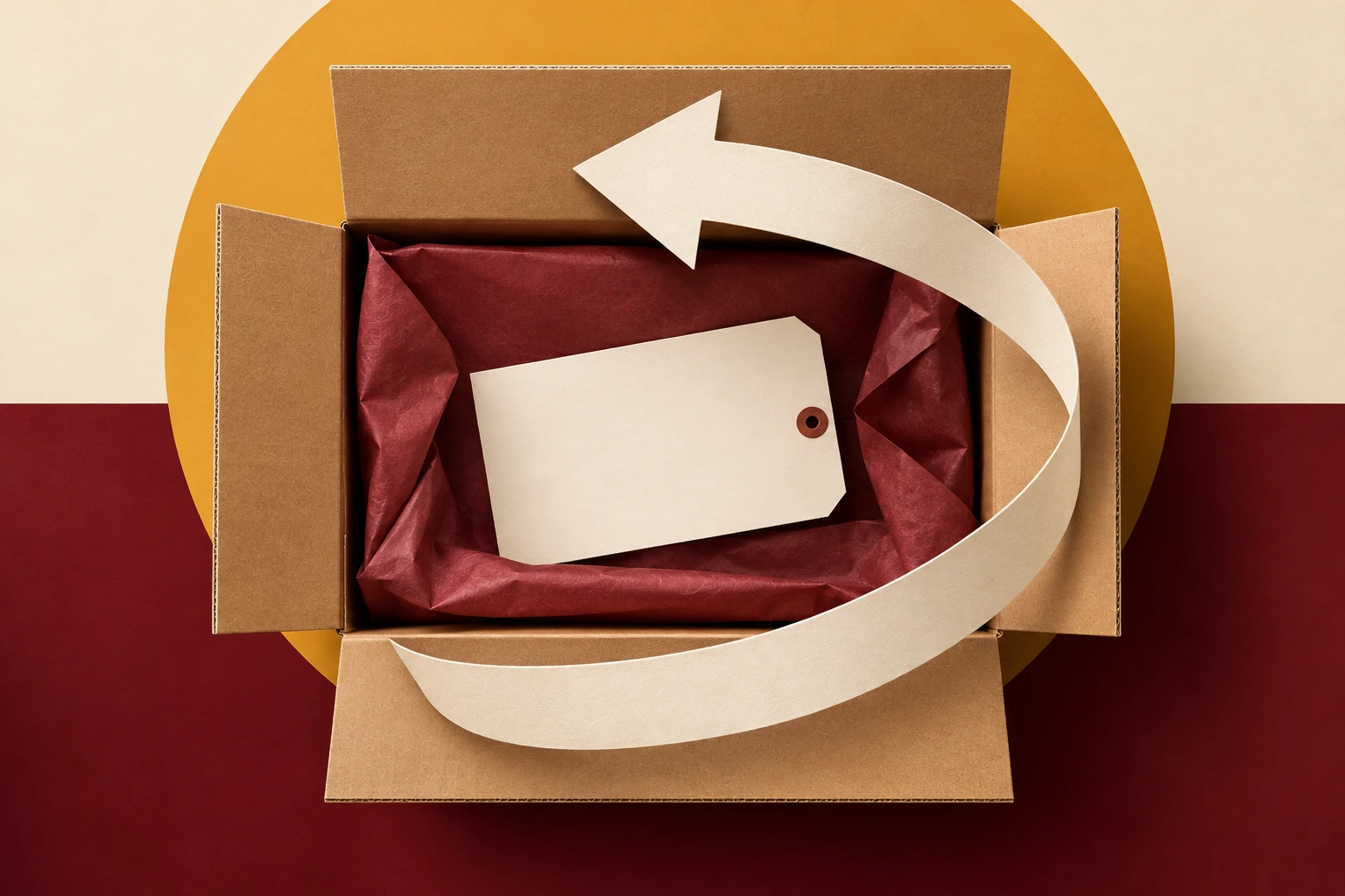 Penguin ePulse use case: Parcel and return-route illustration for retail service — conceptual illustration